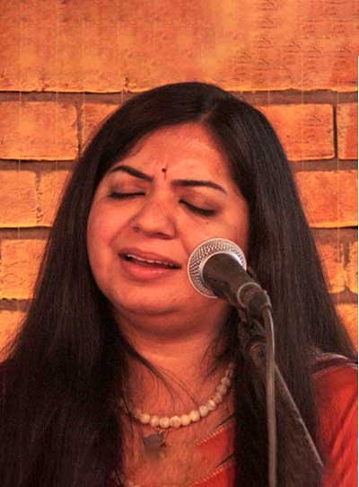 Dr. Janki Mithaiwala performing Indian Classical Vocal Music